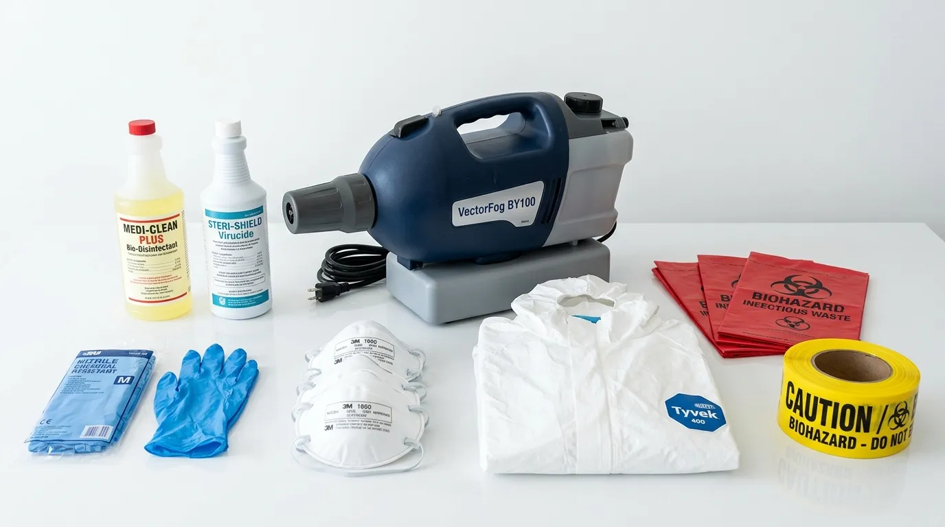 Professional biohazard remediation crew working in 'Ewa Gentry